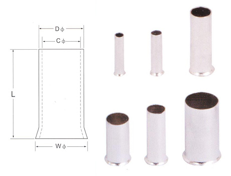 Non-Insulated Cord End Terminals 