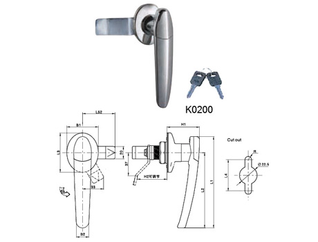 Handle Lock Series กุญแจ