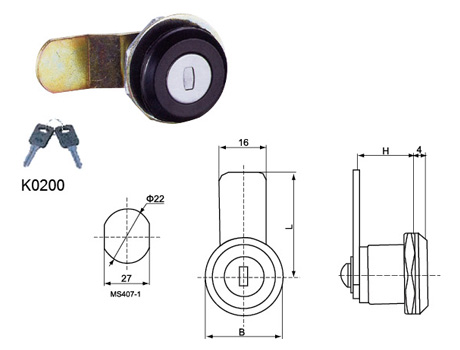 Cam Lock Series กุญแจ