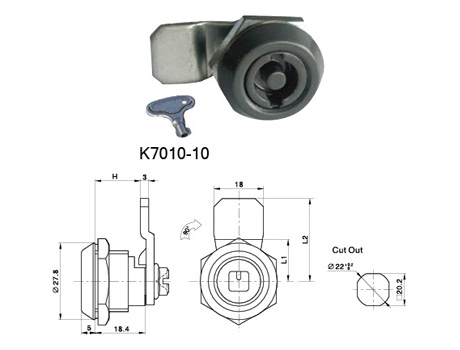 Cam Lock Series กุญแจ