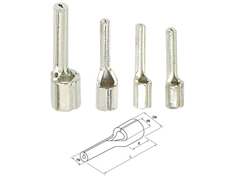 Non-Insulated Pin Terminals หางปลาเข็มเปลือย (ก้านไม้ขีด)