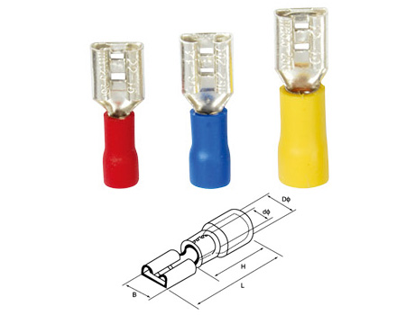 Insulated Female Disconnectors หางปลาเสียบแอร์ตัวเมีย